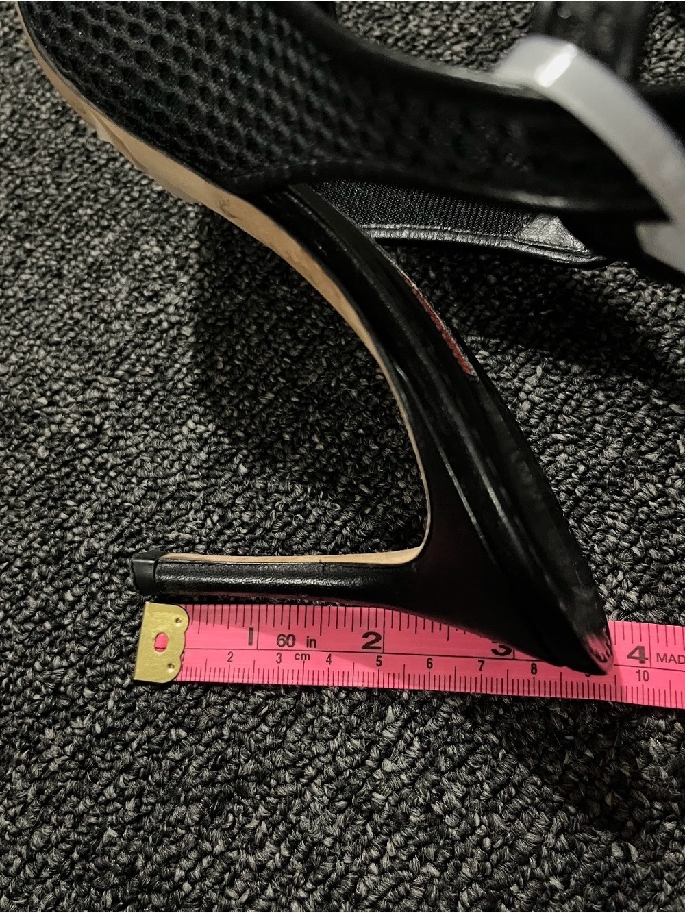 $595 CH Carolina Herrera Insignia Mesh Slingback Pumps Size 39 US 8.5 - Picture 13 of 13